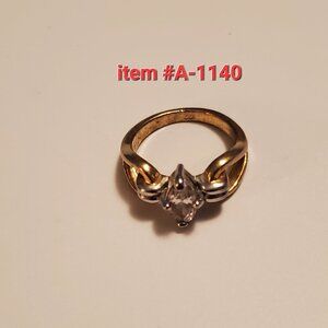 1 Gold Ring, item # A -1140, wt. 4grams, size 7.5.